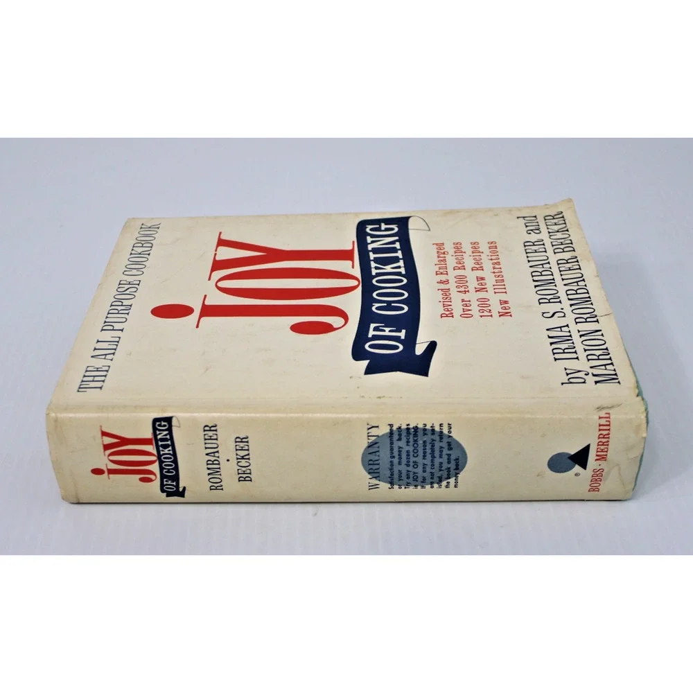 Vintage 1973 Joy Of Cooking- Irma S. Rombauer & Marion R. Becker HC/ DJ Illustr.